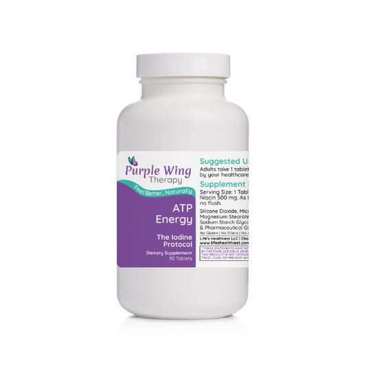 Purple Wing Therapy ATP ENERGY (Vitamins B2 and B3) 90 Tablets