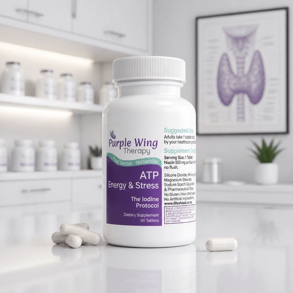 Purple Wing Therapy ATP ENERGY (Vitamins B2 and B3) 90 Tablets