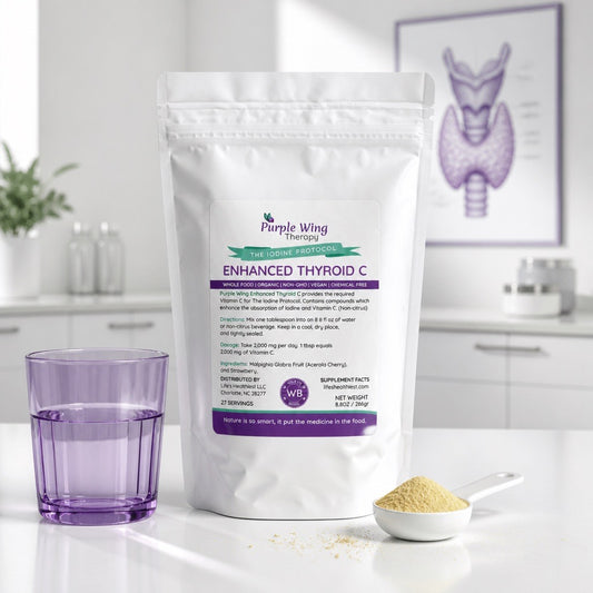 Purple Wing Therapy ENHANCED THYROID C 8.0 oz (The Iodine Protocol Co-Factor)