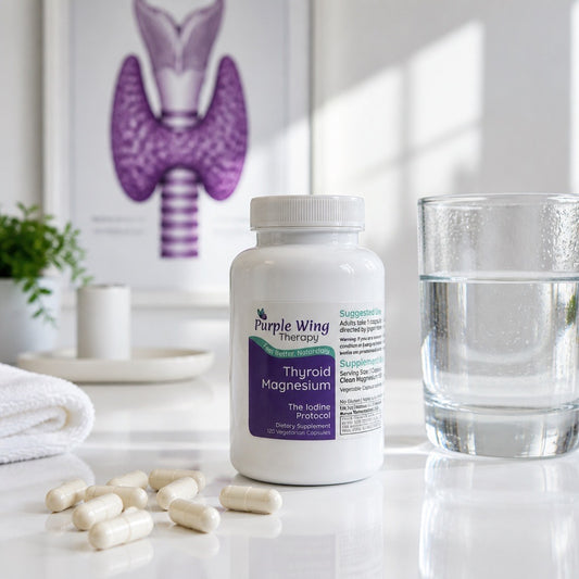 Purple Wing Therapy THYROID MAGNESIUM 120 Capsules (The Iodine Protocol Co-Factor)