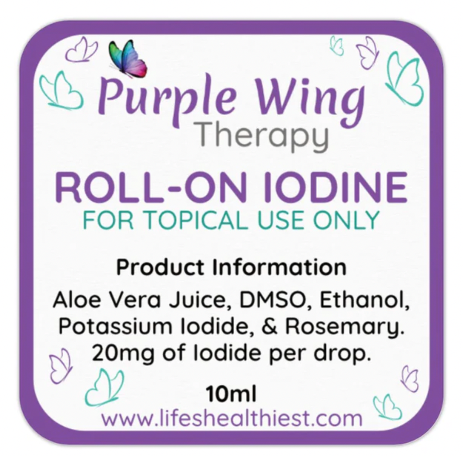 Purple Wing Therapy Dr. Lugol's Transdermal Iodine Roll-On 10ml